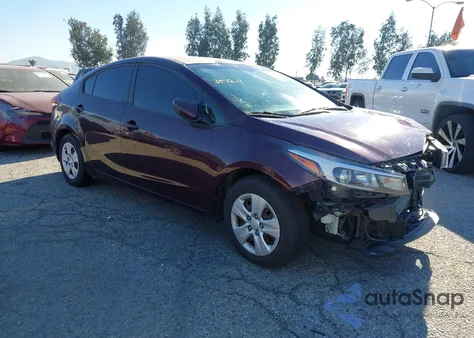 2018 Kia Forte Lx из США, поврежденный, VIN 3KPFK4A73JE269903